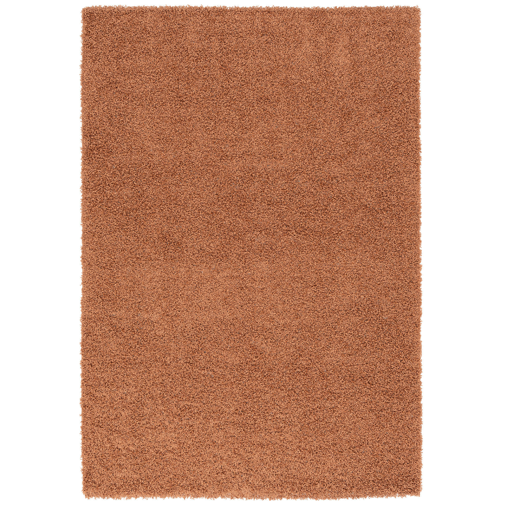 HOCHFLOR LANGFLOR SHAGGY TEPPICH FLUFFY - Terra cotta, Textil (140/200cm) - Pergamon