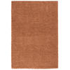 HOCHFLOR LANGFLOR SHAGGY TEPPICH FLUFFY - Terracotta, Textil (140/200cm) - Pergamon