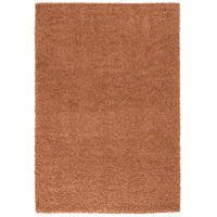 HOCHFLOR LANGFLOR SHAGGY TEPPICH FLUFFY - Terra cotta, Textil (140/200cm) - Pergamon