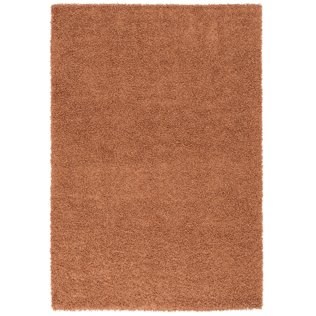 HOCHFLOR LANGFLOR SHAGGY TEPPICH FLUFFY - Terra cotta, Textil (140/200cm) - Pergamon