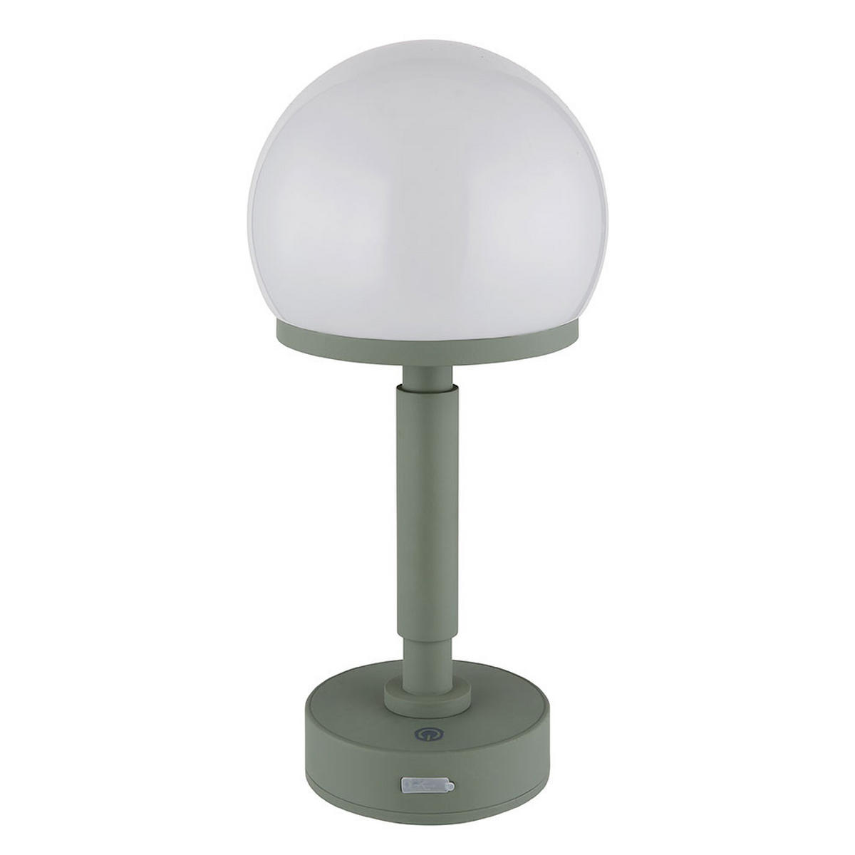 LED TISCHLEUCHTE Haku Grün - Grün, Kunststoff (14/14/29.5cm) - Globo Lighting