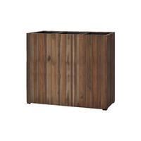 PFLANZKASTEN 93x33x72 cm, Braun, Akazienholz - Braun, Holz (33/72/93cm) - dasmöbelwerk
