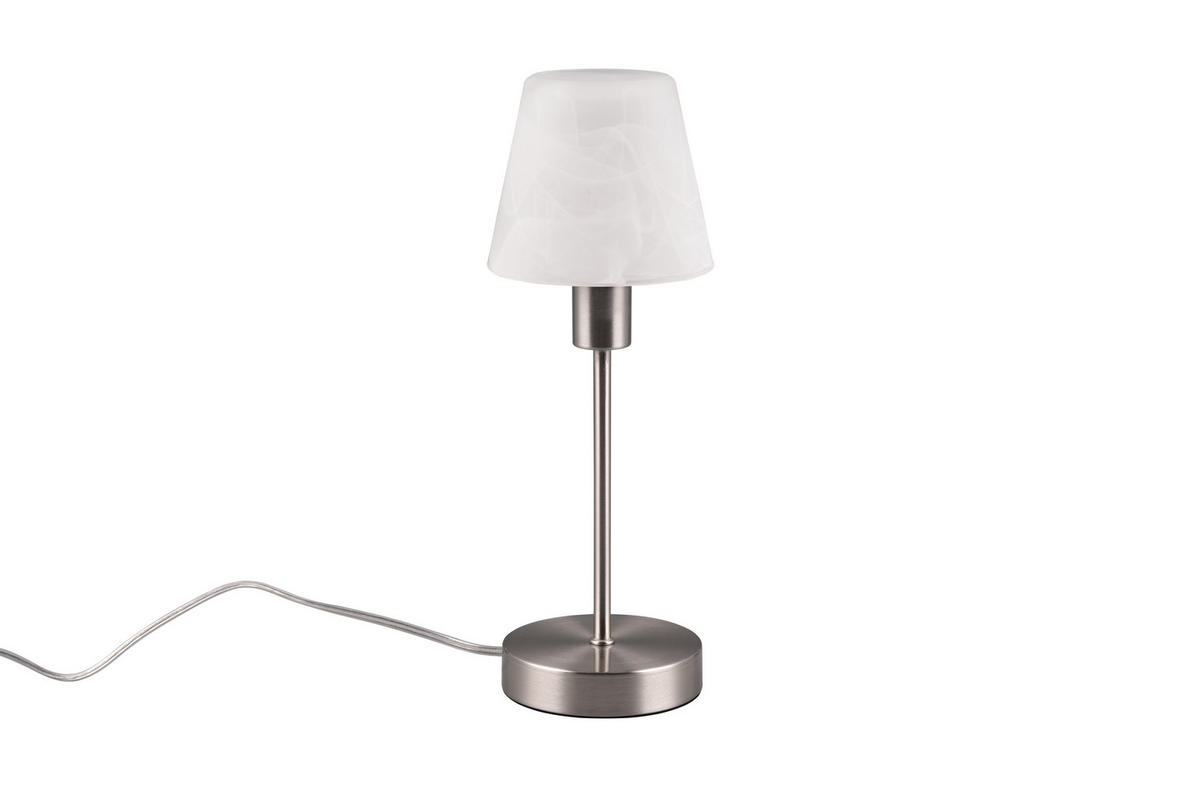 TISCHLAMPE LUIS II - Grau - 12/12/32 cm - Grau, Metall (12/12/32cm) - Trio Leuchten