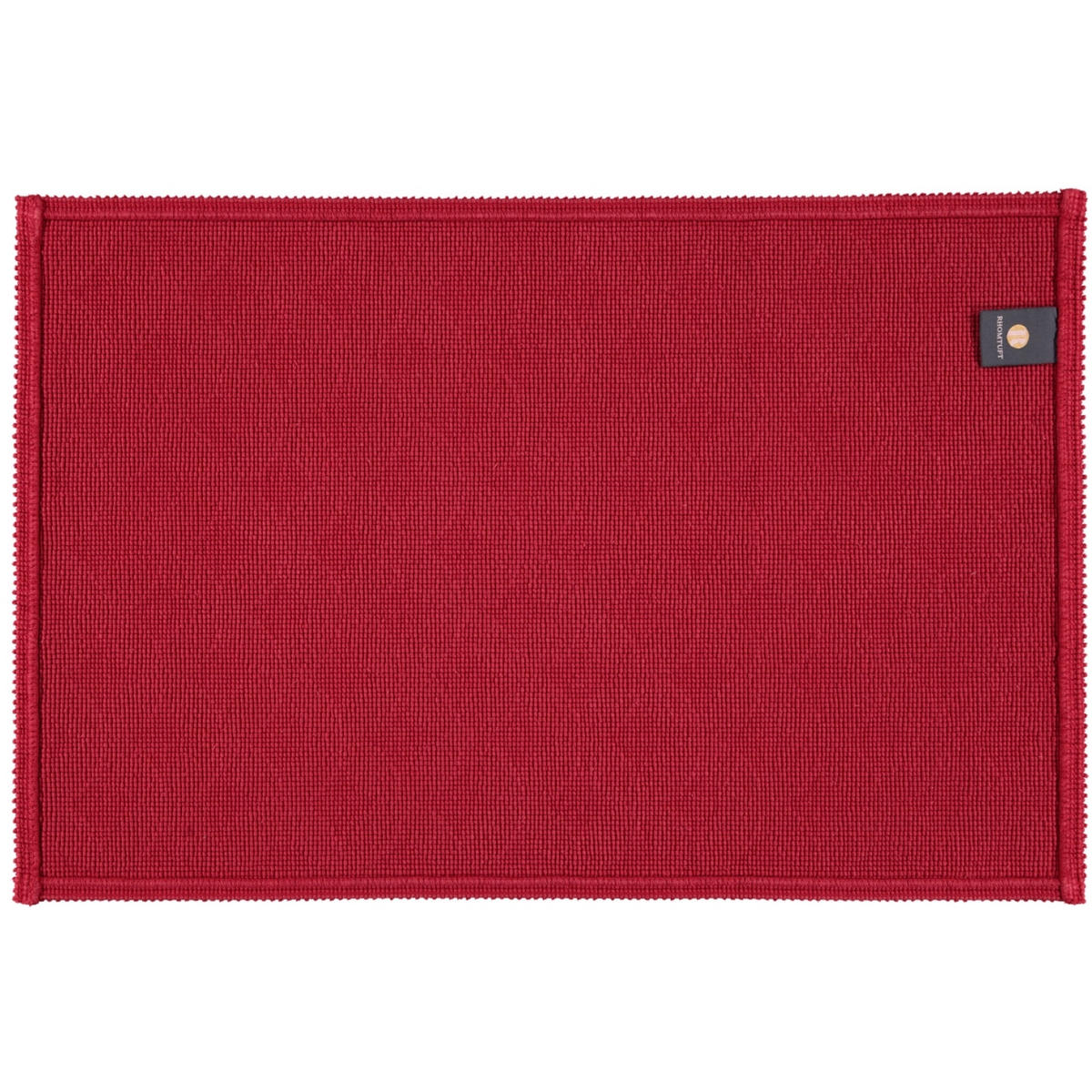 BADEMATTEN SEASIDE CARDINAL - 349 - Rot, Textil (60/90cm) - Rhomtuft