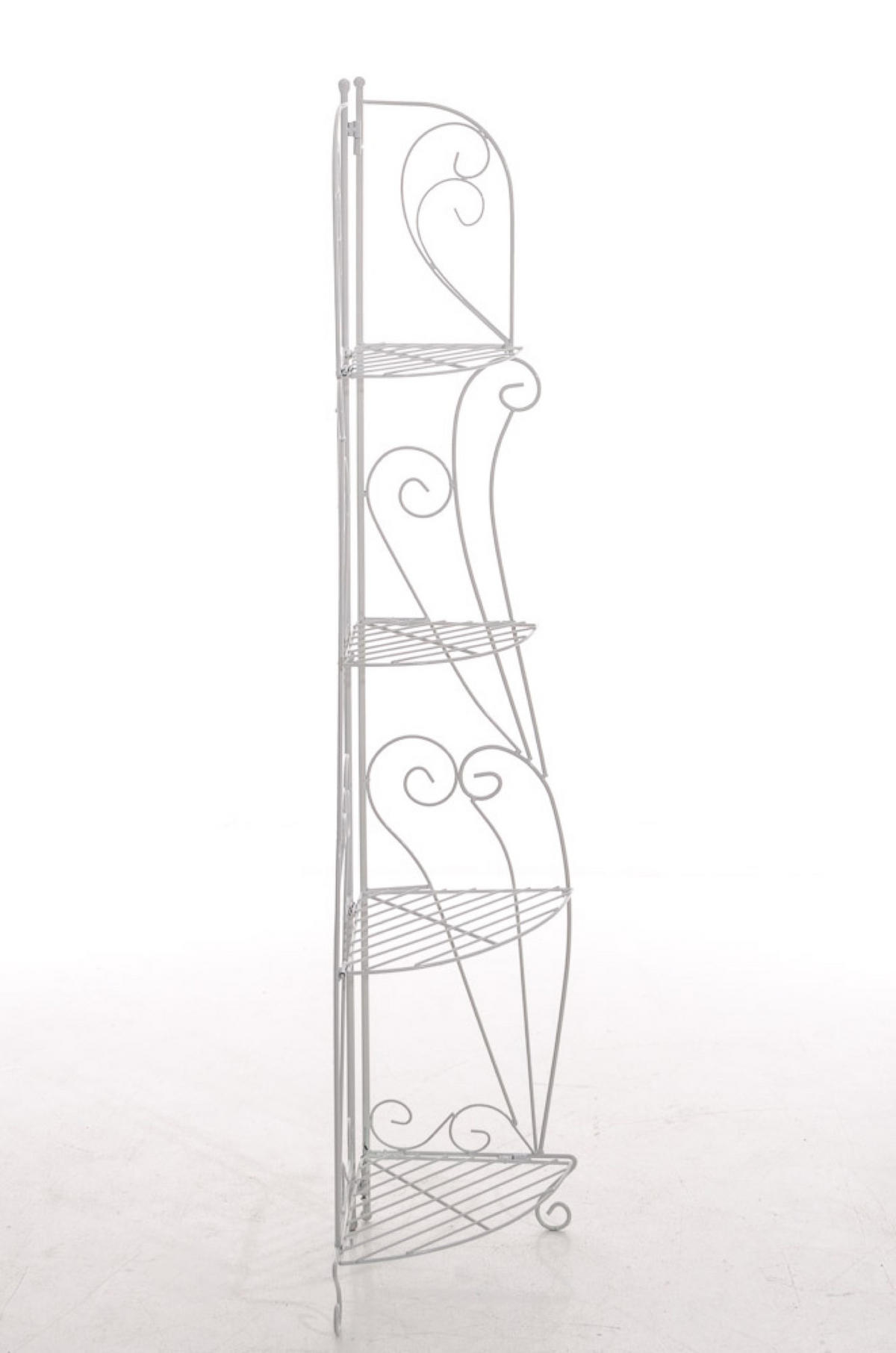 STANDREGAL Irmi weiß - Weiß, Metall (40/154/30cm) - TPFGarden
