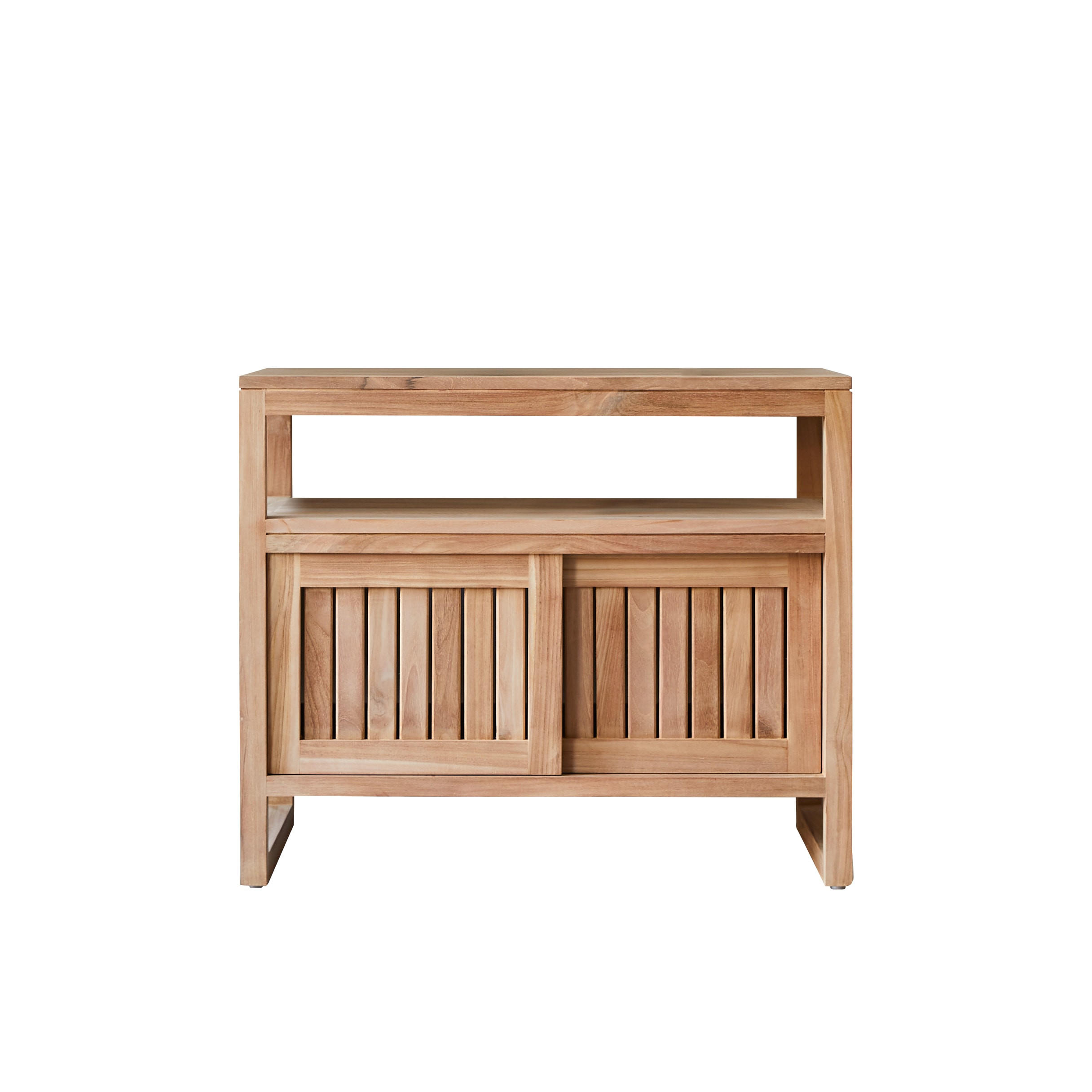 AUFBEWAHRUNGSMÖBEL Colonial Natur aus Teak - Naturfarben, Holz (90/75/57cm) - Tikamoon