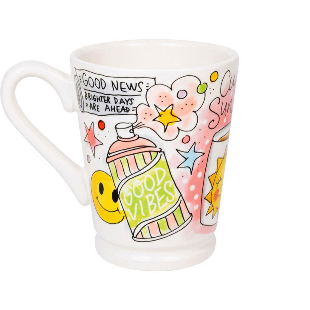 MAZAGRAN-BECHER Cup Of Sunshine in Bunt - 500 ml - Multicolor, Keramik (0.5L) - Blond Amsterdam