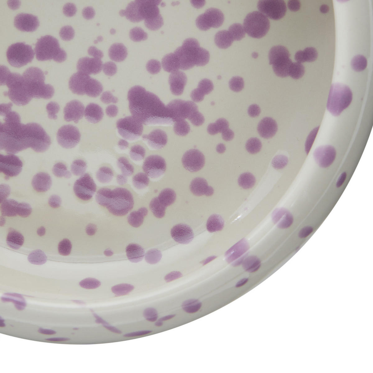 SCHALE Boogy Splash 700ml - Flieder, Keramik (16/16/6cm) - Butlers