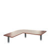 TISCHPLATTE FÜR ECK-SCHREIBTISCH Sandbraun - Braun, Holz (97/177/2cm) - MCW
