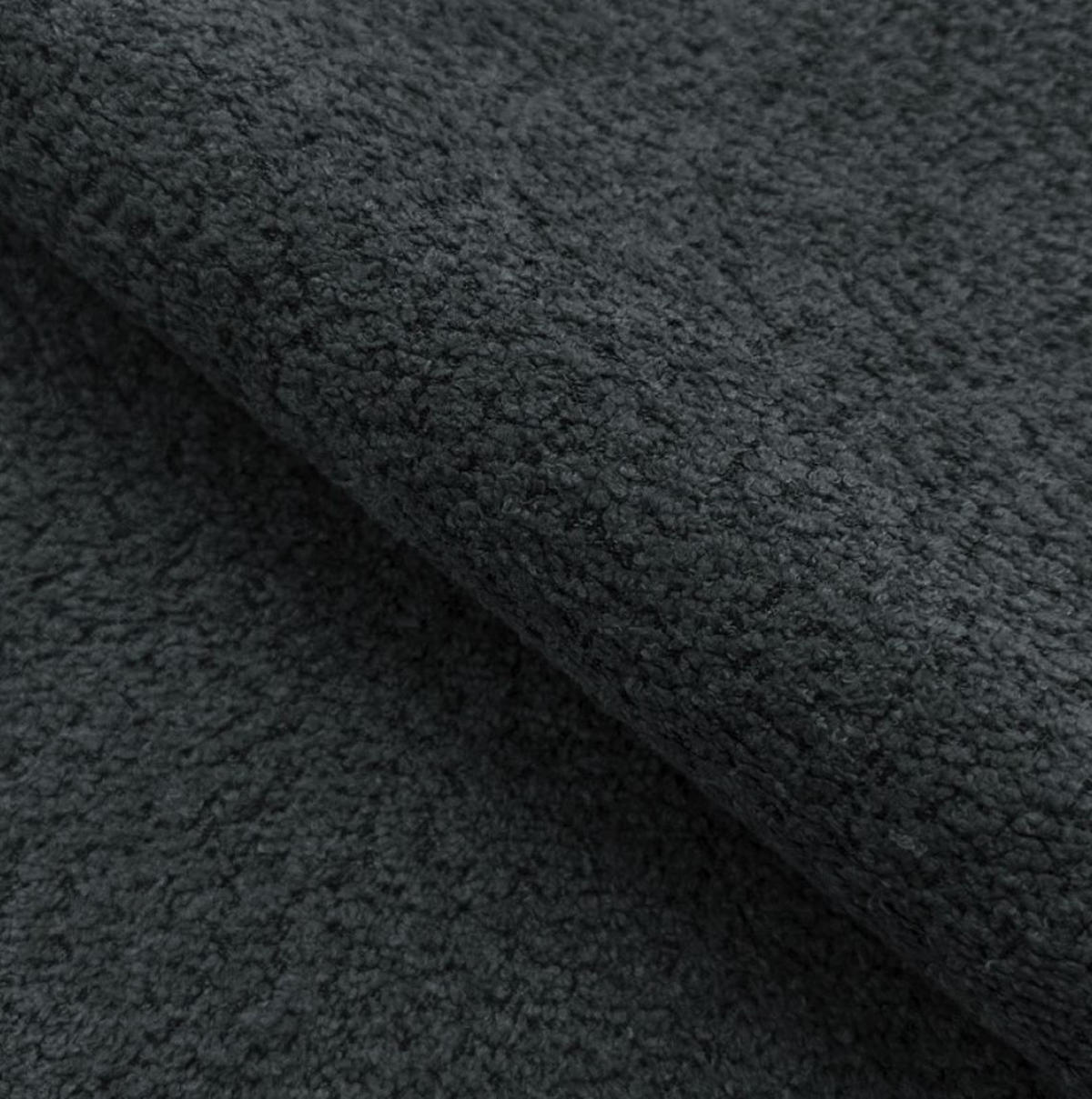 ECKSOFA ADEL mit Schlaffunktion und Bettkasten, L-förm, Metallbeine, verstellbar lose Rückenkissen, freistehend, LINKS, 171x257x90 cm, Black - Schwarz, Holz/Textil (171/257cm) - DomoHome