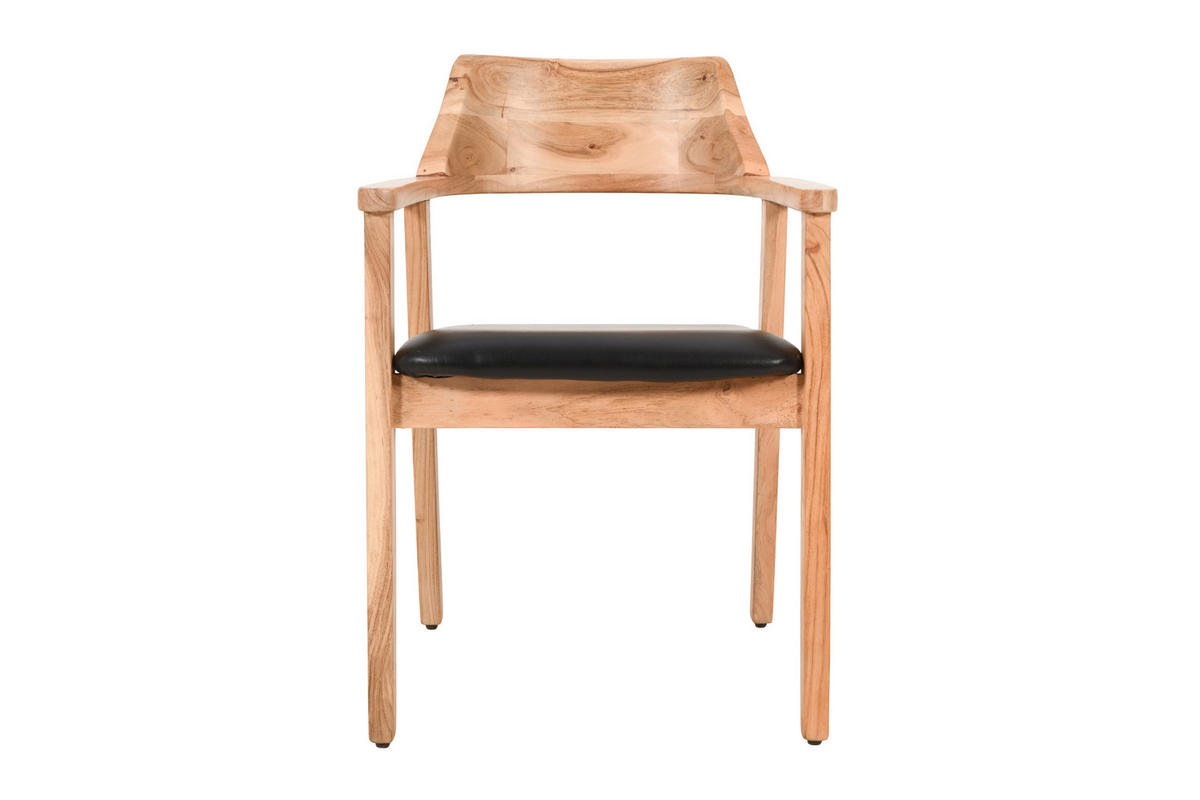 ARMLEHNSTUHL ANGEL - Beige/Naturfarben, Kunststoff (44/63/51cm) - SAM