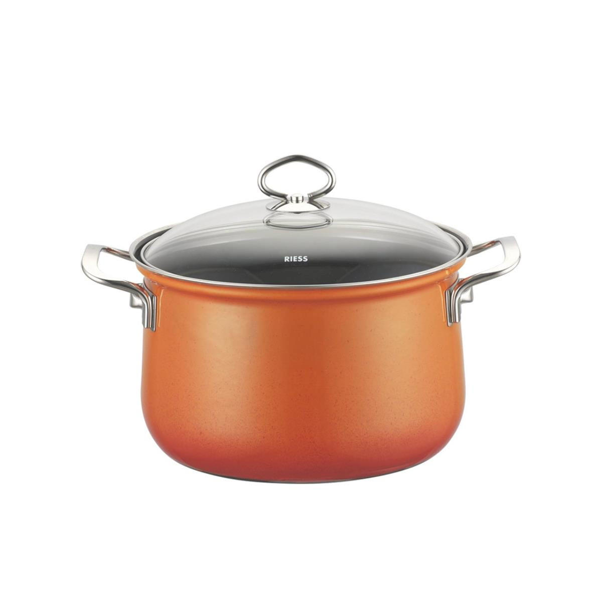 FLEISCHTOPF Nouvelle Corall - Orange, Metall (28cm) - Riess