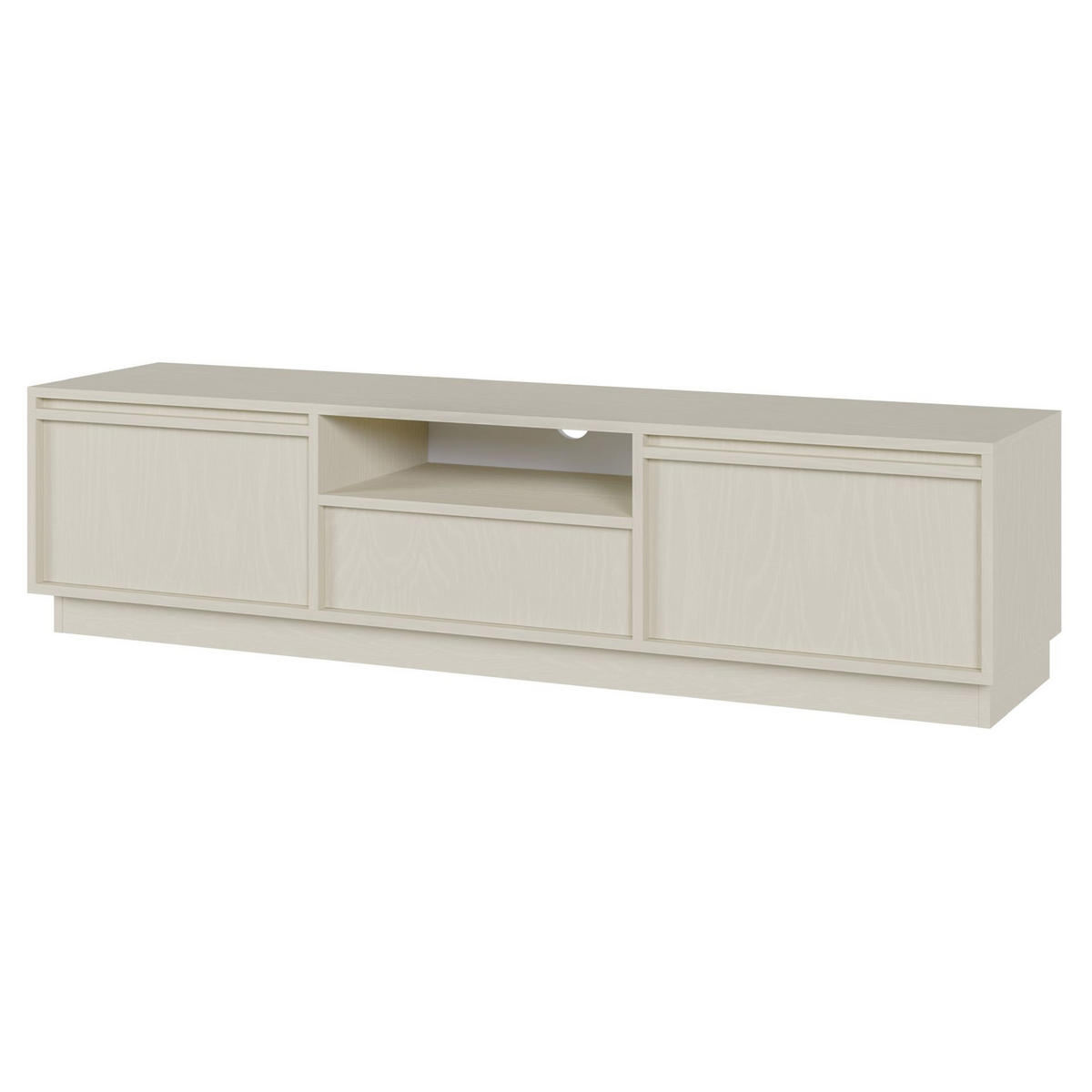 TV-MÖBEL Evo Sandbeige 154 cm - Beige, Holzwerkstoff (154/39.4/39cm) - Selsey