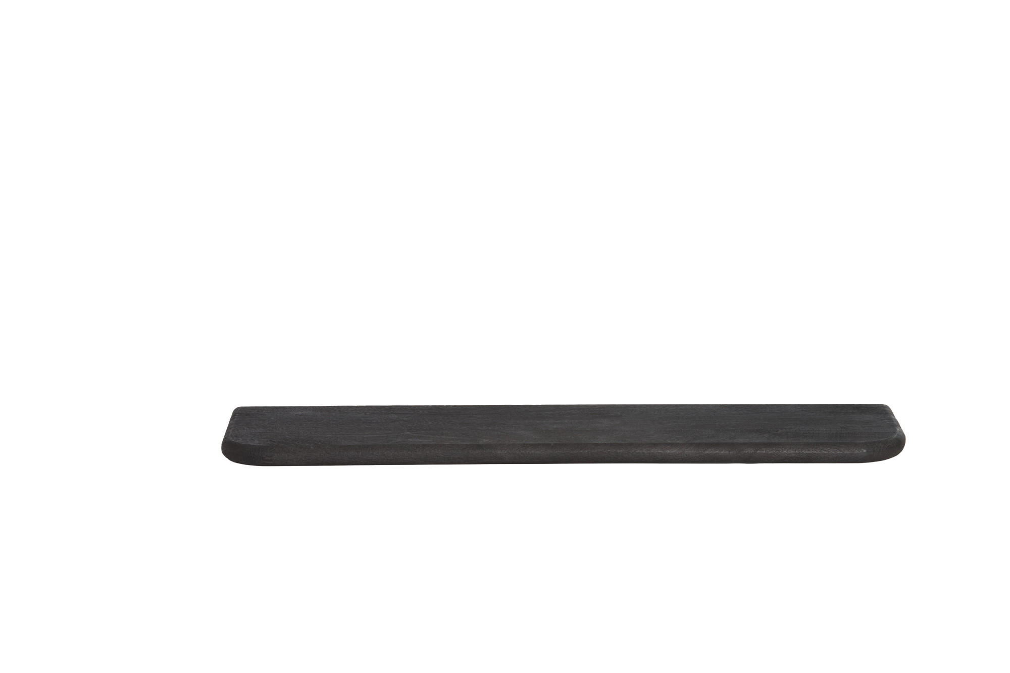 WANDREGAL Tarontu Schwarz 88/20/3 cm - Schwarz, Holz (20/3/88cm) - Light & Living