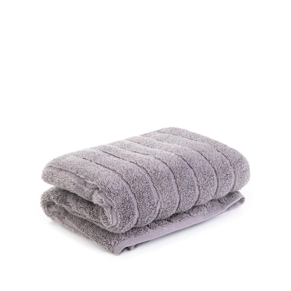 BADETUCH Astri grau 50/90 cm - Grau, Textil (50/90cm) - Homla