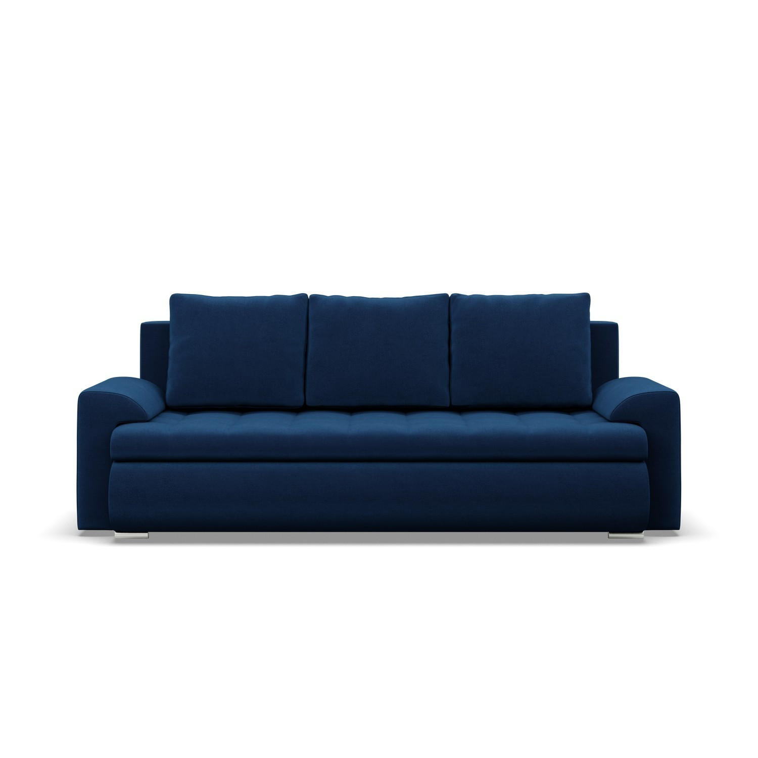 SOFA 3-SITZER MIT SCHLAFFUNKTION FORESTA, Grün - Grün, Textil (222/92/96cm)