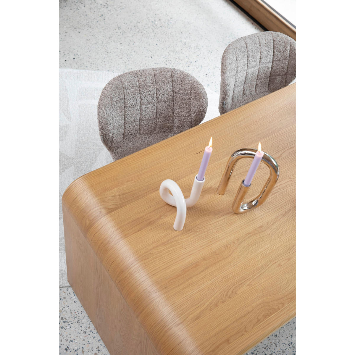 ESSTISCH Brave 160x80 cm - Braun, Holzwerkstoff (160/80/75cm) - Zuiver