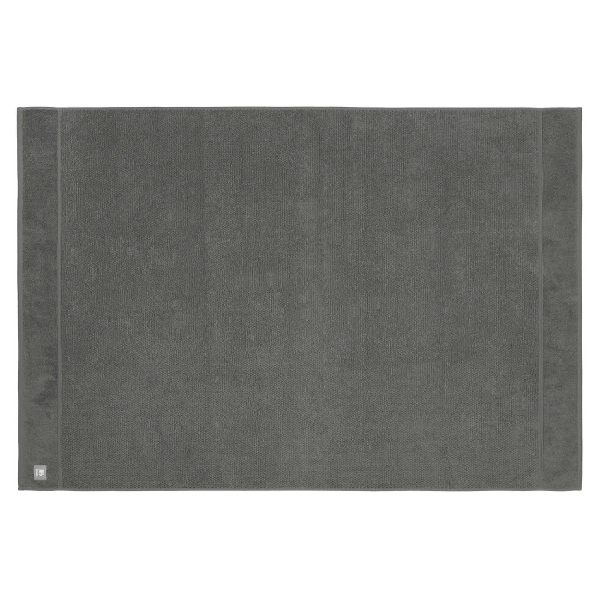 DUSCHTUCH SOLID - Anthrazit, Textil (100/150cm) - Musterring