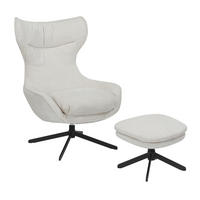 SESSEL Liv Weiß 85/77/108 cm - Weiß, Textil (77/108/85cm) - Starfurn