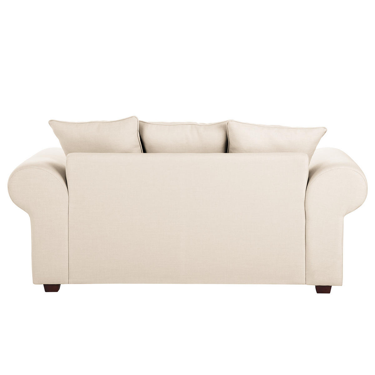 SOFA - Webstoff - Beige, Textil (187/84/90cm) - home24