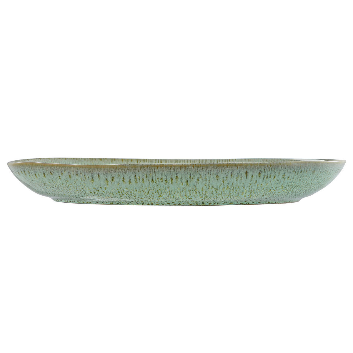 SERVIERPLATTE Tavira - Grün, Keramik (22/4.5/36cm) - Butlers