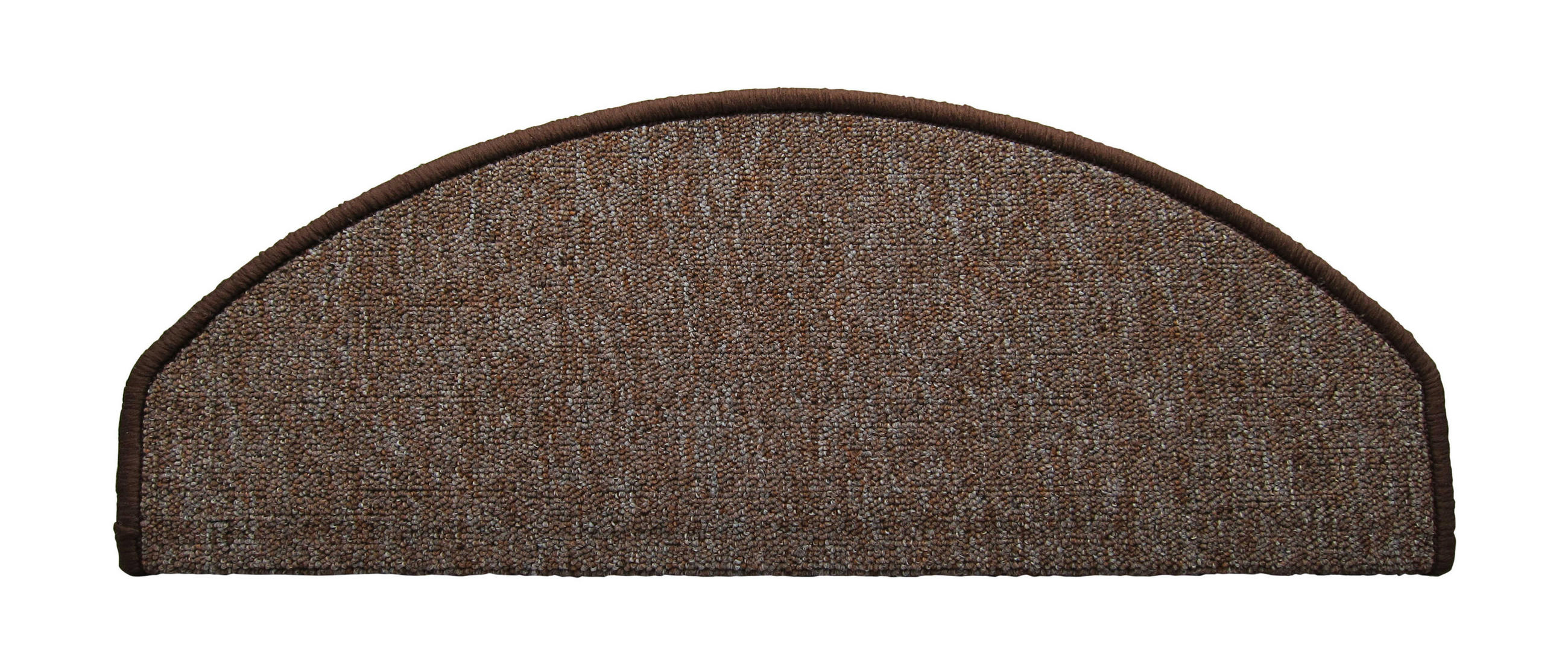 STUFENMATTE Set. 15 Stück "Napoli" Flachgewebe uni Braun 24 x 65 cm - Braun, Textil (24/65/4cm) - oKu-Tex