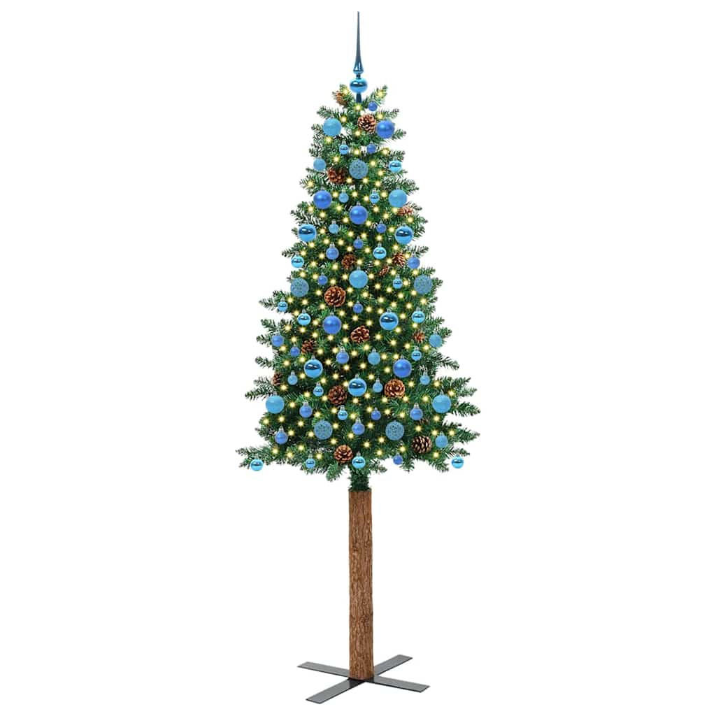vidaXL Weihnachtsbaum Grün 210 cm