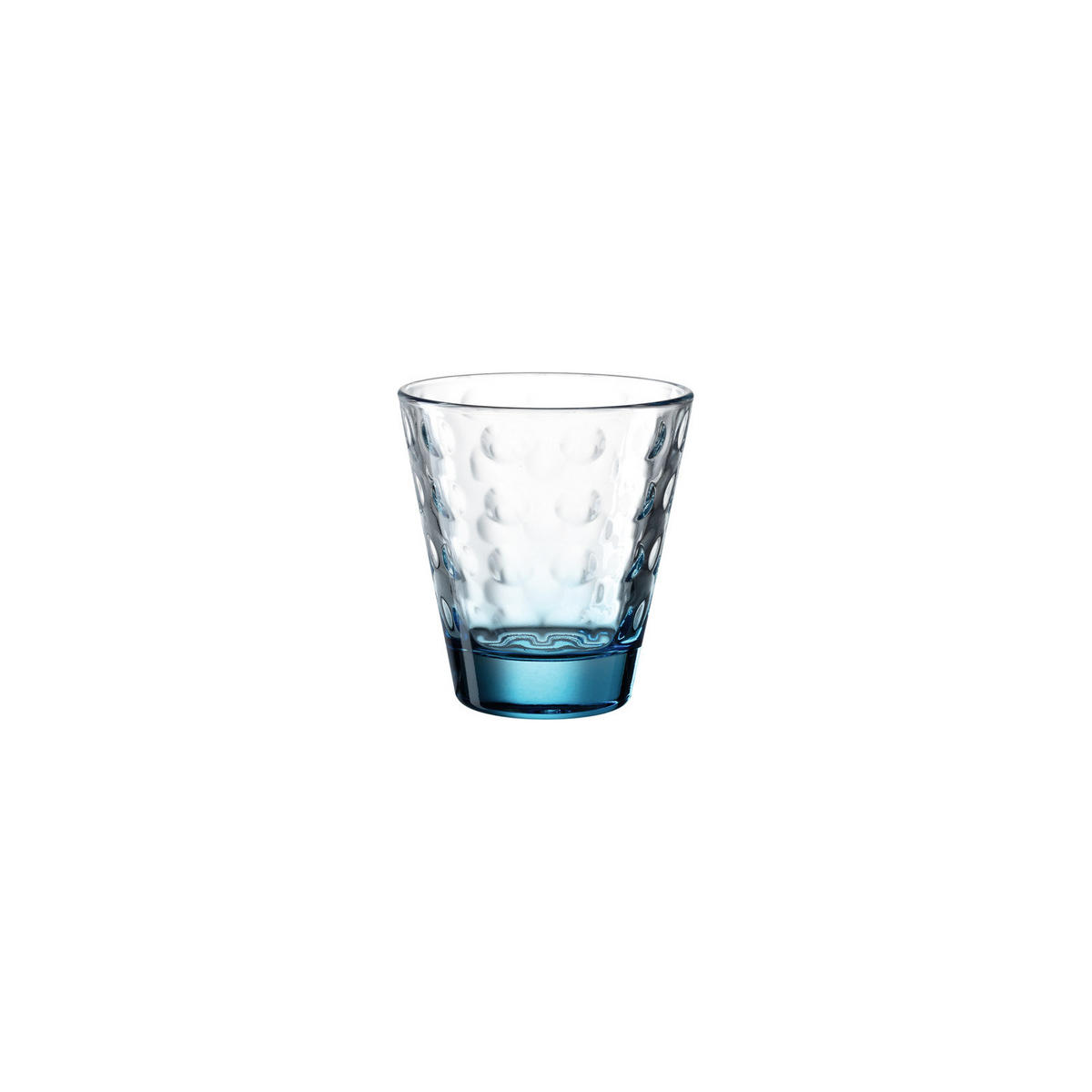 TRINKGLÄSER Optic bunt 215 ml 6er Set - Multicolor, Glas (0.215L) - Leonardo Living