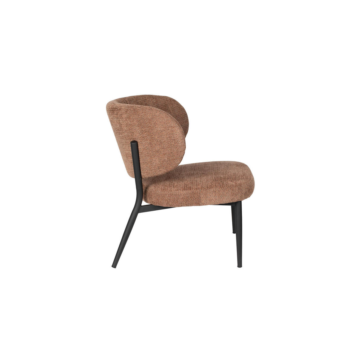 SESSEL Sanne Sessel/ Orange/ Grau - Orange/Grau, Textil (62/76/72cm) - Housecraft Living