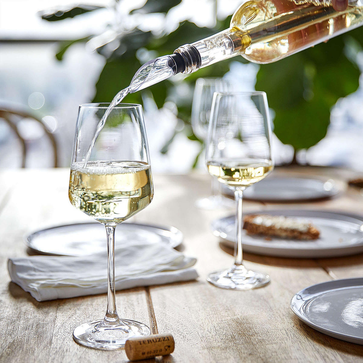 WEINAUSGIESSER Sommelier - Silberfarben, Metall (2.5/2.5/2.5cm) - Butlers