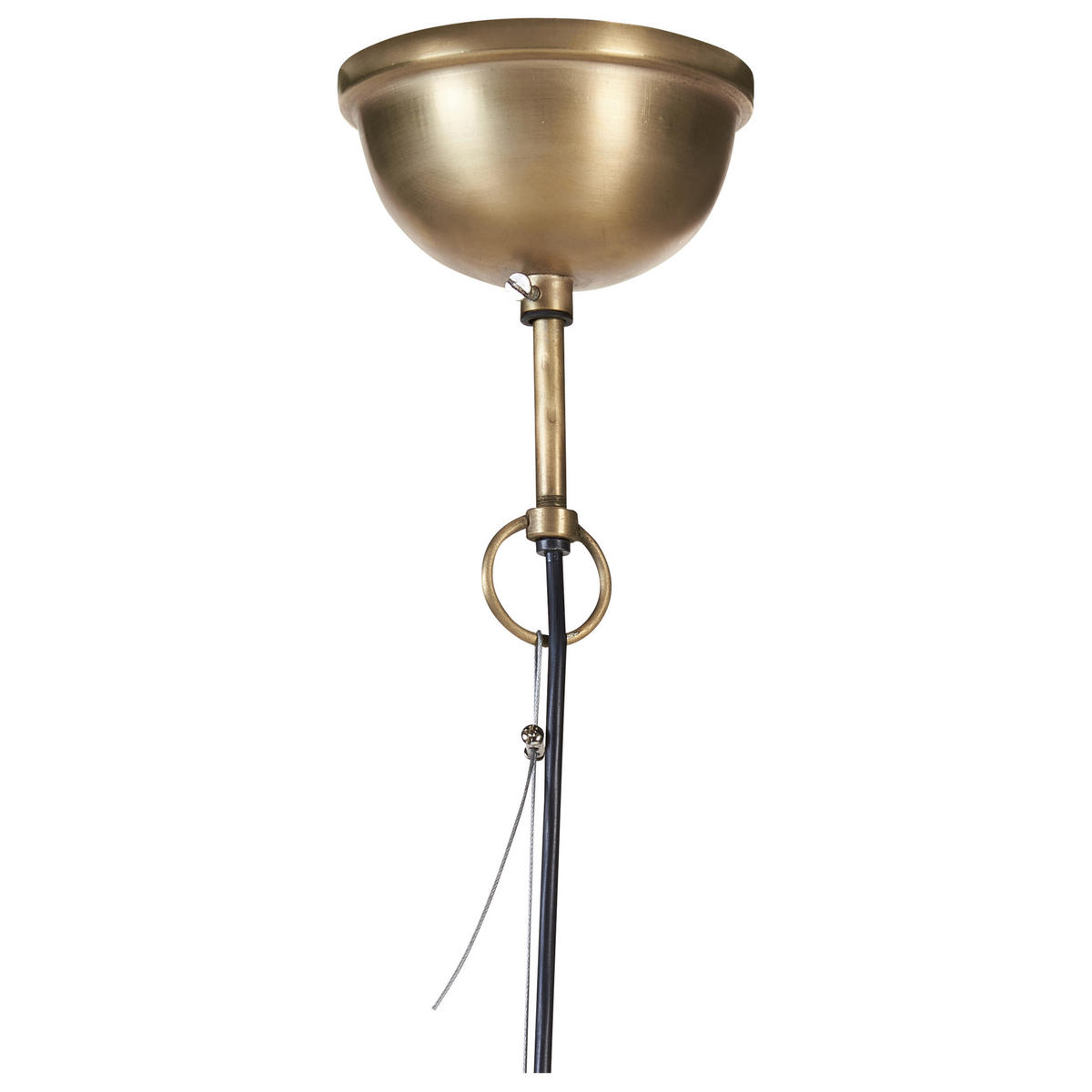 HÄNGELEUCHTE Agrani 60/60/150 cm - Messingfarben, Metall (60/60/150cm) - Beliani