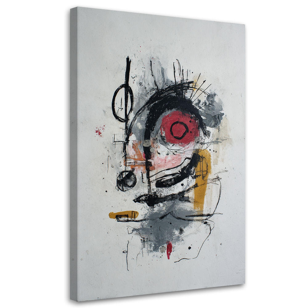 Feeby Wandbild, Weiß 80x120 cm