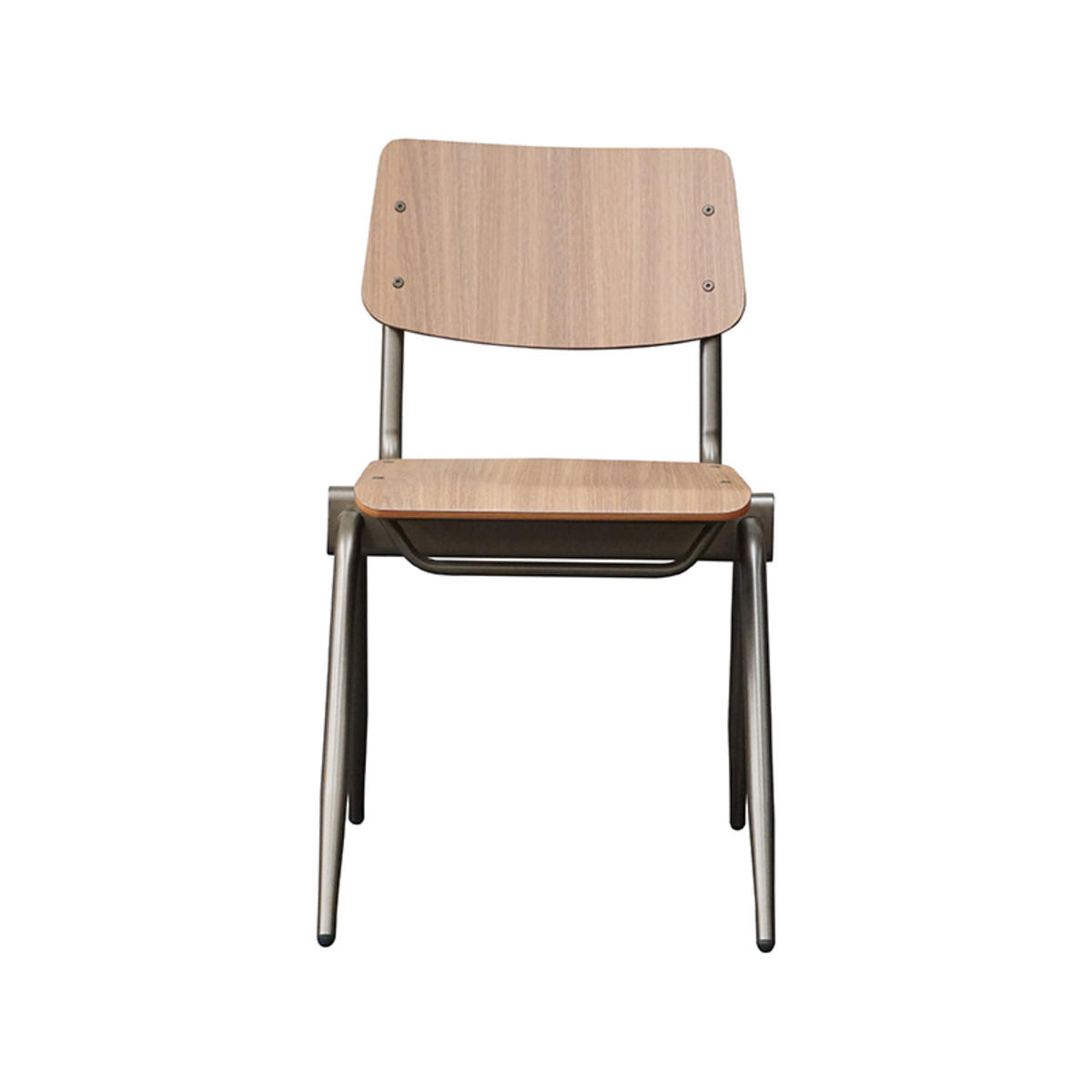 ESSZIMMERSTUHL Massiv Braun 55/49/81 cm 2er-Set - Braun, Holz (49/81/55cm) - LABEL51