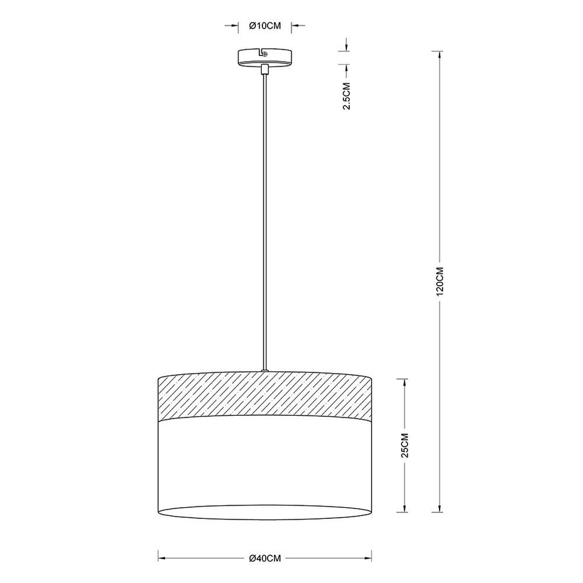 LED HÄNGELEUCHTE CHIPSY Weiß Metall - Weiß, Metall (40/40/120cm) - Globo Lighting