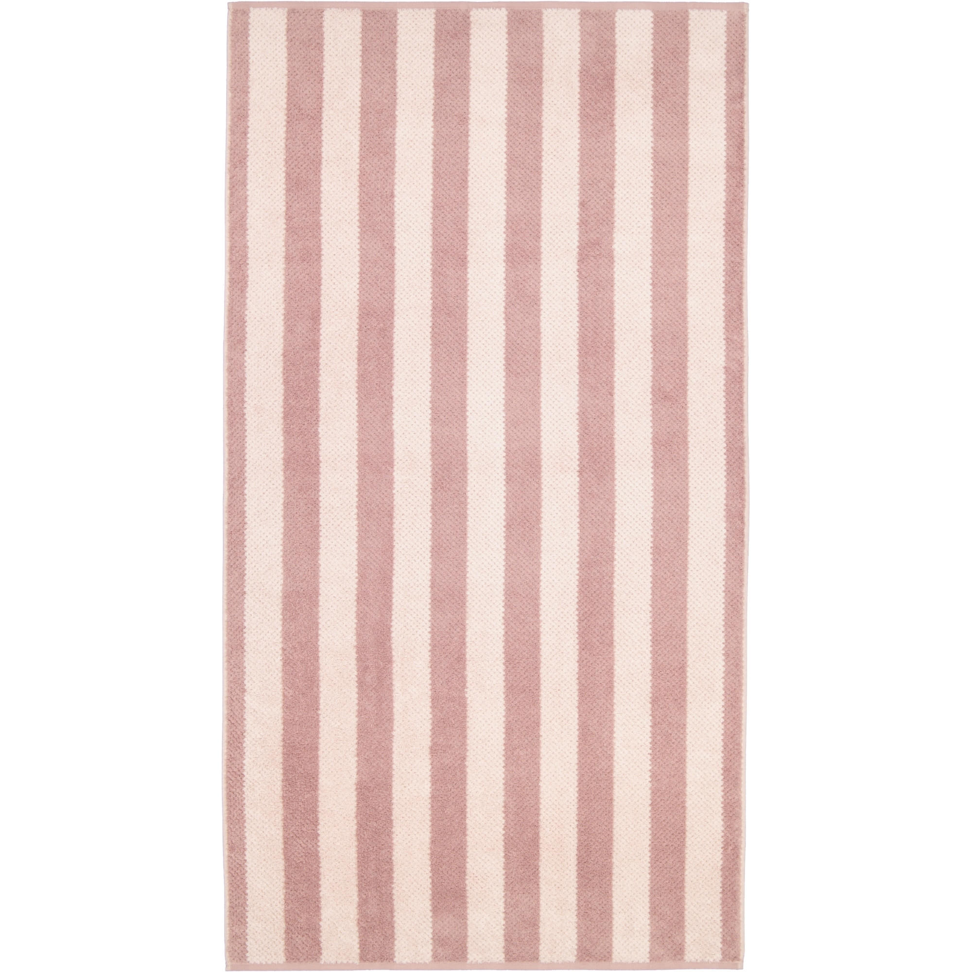 HANDTÜCHER PURE STRIPES 6502 VINTAGE ROSE - 22 - Rosa, Textil (80/150cm) - Cawoe