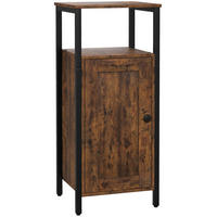 BEISTELLTISCH 34/80/30 cm Braun aus Sperrholz mit verstellbarem Regal - Braun, Holzwerkstoff (34/30/80cm) - OKMYHOME