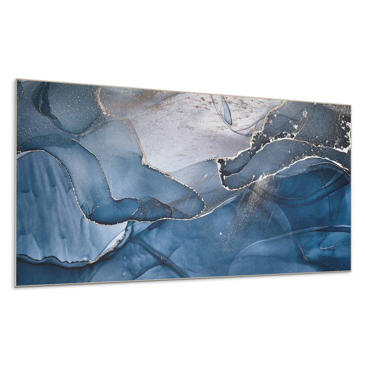 WANDPANEEL 10x 40x20 cm selbstklebend Aurora - Blau, Kunststoff (20/1.6/40cm) - Wallfluent
