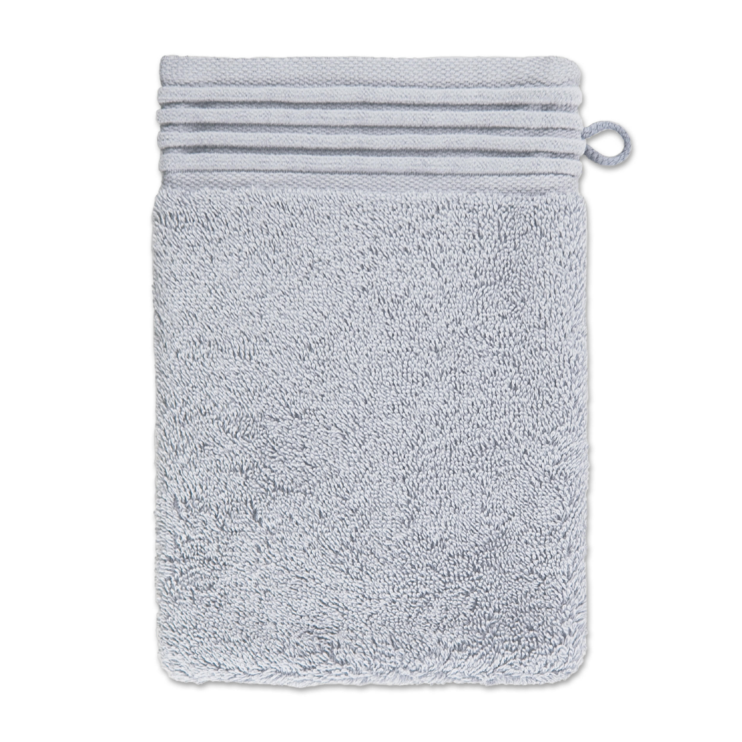 WASCHHANDSCHUH LOFT - Silberfarben, Textil (20/15cm) - MÖVE