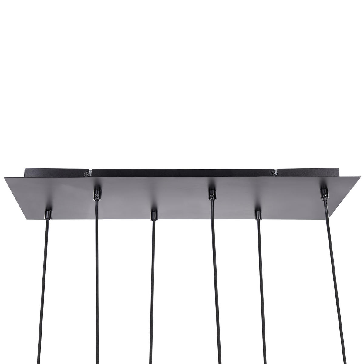 WANDLEUCHTE Puriri 17/17/29 cm - Grau, Glas (30/60/105cm) - Beliani
