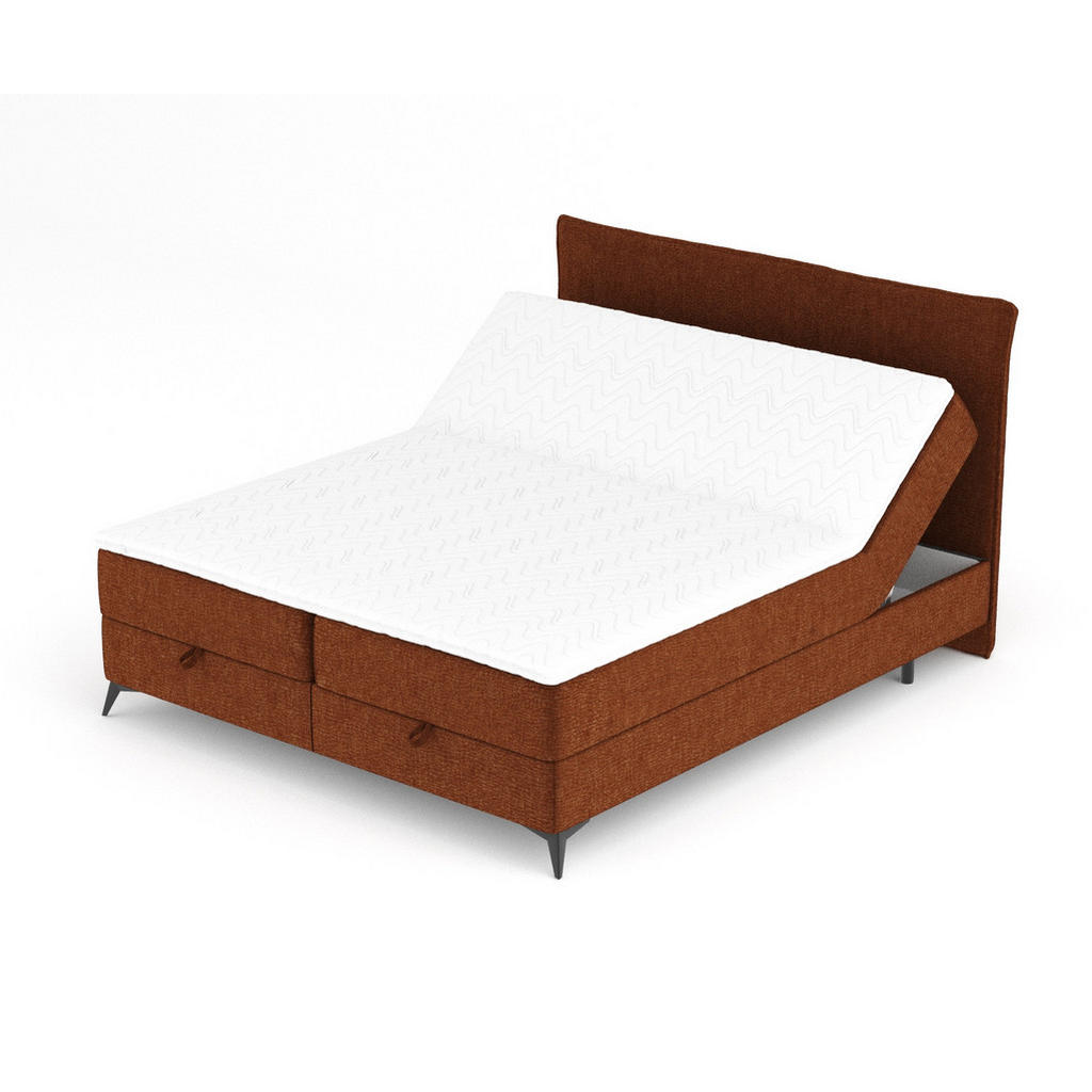 Thumbnail - Maison de Reve Boxbett, Kupfer, Textil, H3, Höhe ca. 17 cm, 200x200 cm, Oeko-Tex® Standard 100, Reach, FSC 100%, Made in...