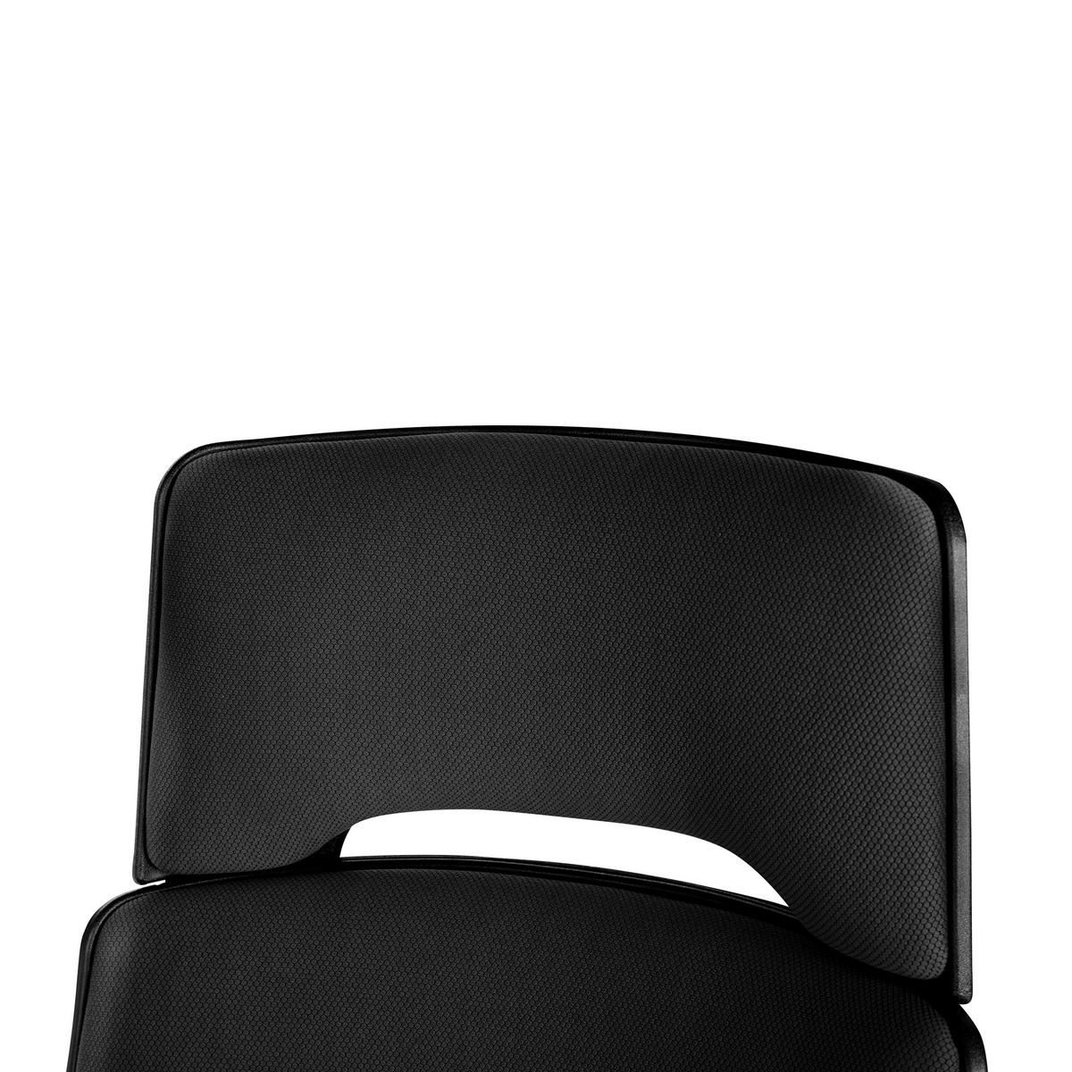 BÜROSTUHL Kunststoff Schwarz Grandiose - Schwarz, Textil (66/118/52cm) - Beliani