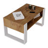 COUCHTISCH KORA 92 - Alteiche, Holz (53.6/92/45cm) - Mat-Haus
