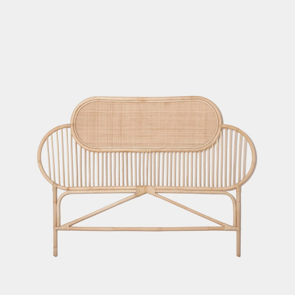 KOPFTEIL DOPPELTES Baro Natürlich 120 cm x 3 cm - Naturfarben, Naturmaterialien (120/170cm) - Klast Home