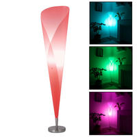 LED STEHLEUCHTE Metall Weiß dimmbar - Weiß, Metall (30/30/146cm) - Globo Lighting