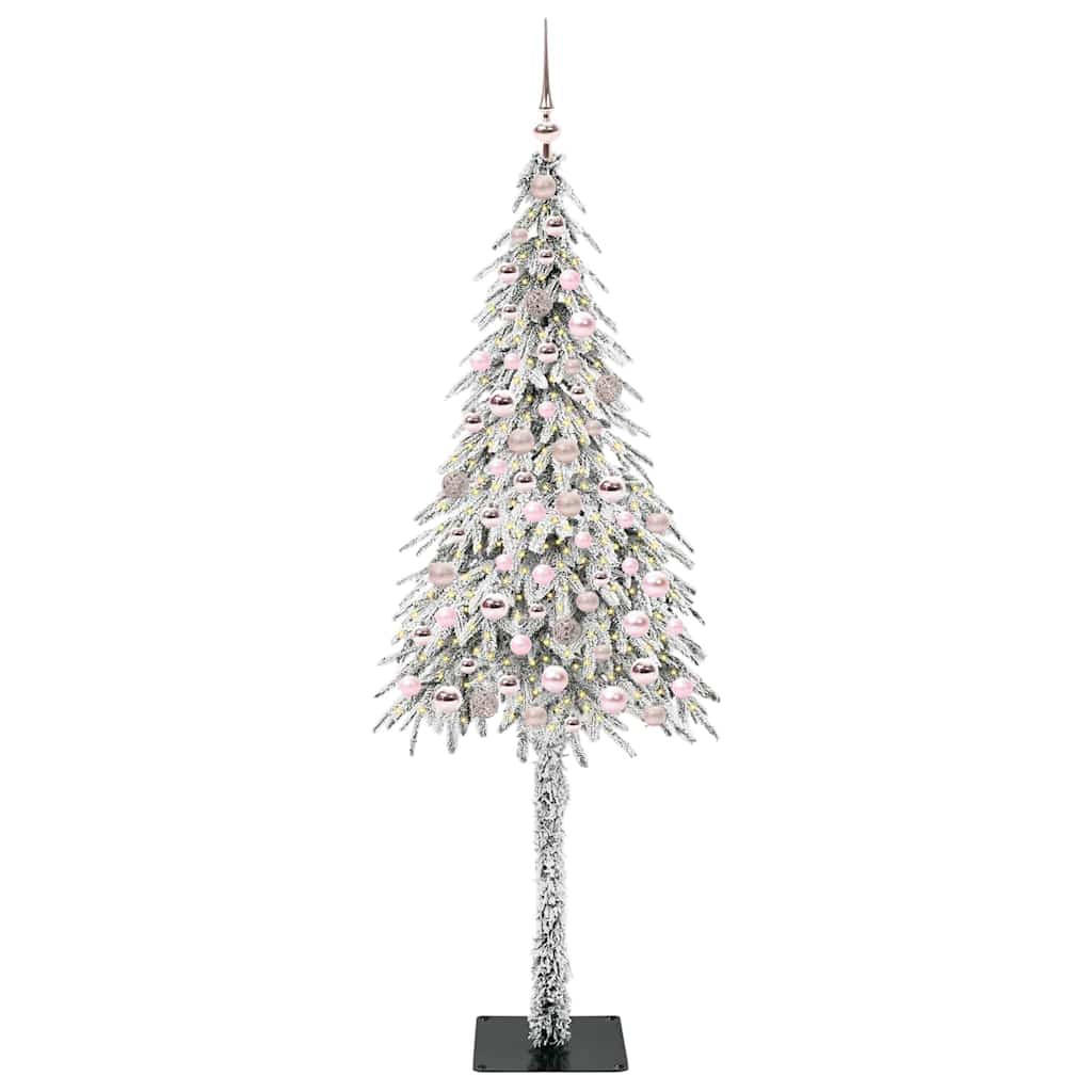 vidaXL Weihnachtsbaum Weiß 210 cm