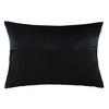 KISSENHÜLLE Paddy black 38x58cm - Schwarz, Textil (58/38cm) - Esprit