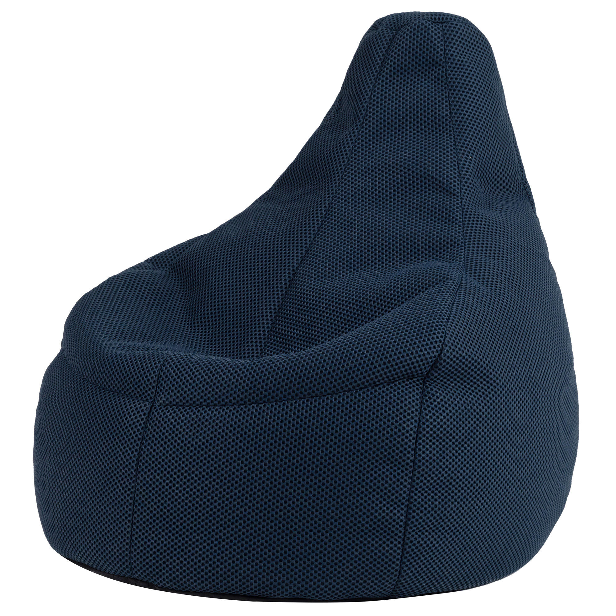 SITZSACK Liegesessel Dalton Techmesh Gaming - Dunkelblau, Textil (90/73/84cm) - icon