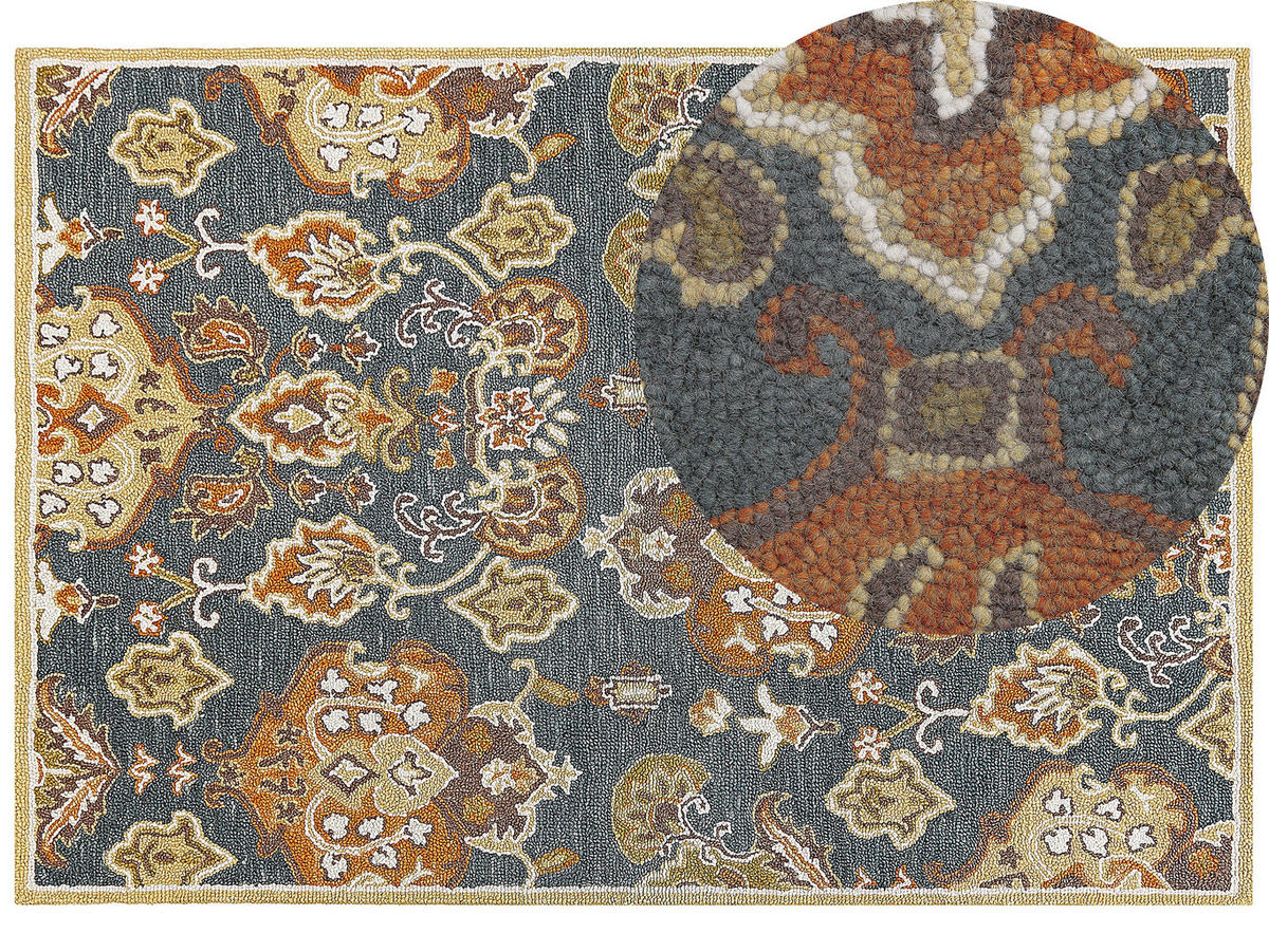 VINTAGE-TEPPICH Umurlu 230/160 cm - Multicolor, Textil (160/230cm) - Beliani