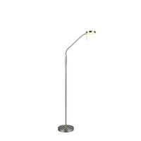 STEHLAMPE MORENO - Grau - 0/0/160.5 cm - Grau, Metall (22/22/160.5cm) - Trio Leuchten