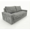 SCHLAFSOFA Siena, sofa mit Bettfunktion, 140x200, Grau - Grau, Textil (176/81/100cm) - AN-Moebel 4u
